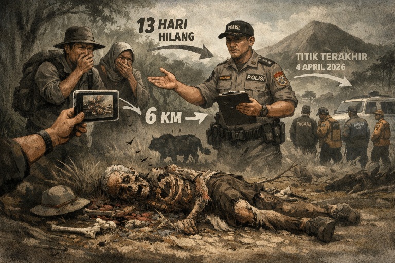 Hilang 13 Hari, Penggembala Sapi Ditemukan Tewas di TN Baluran Situbondo 