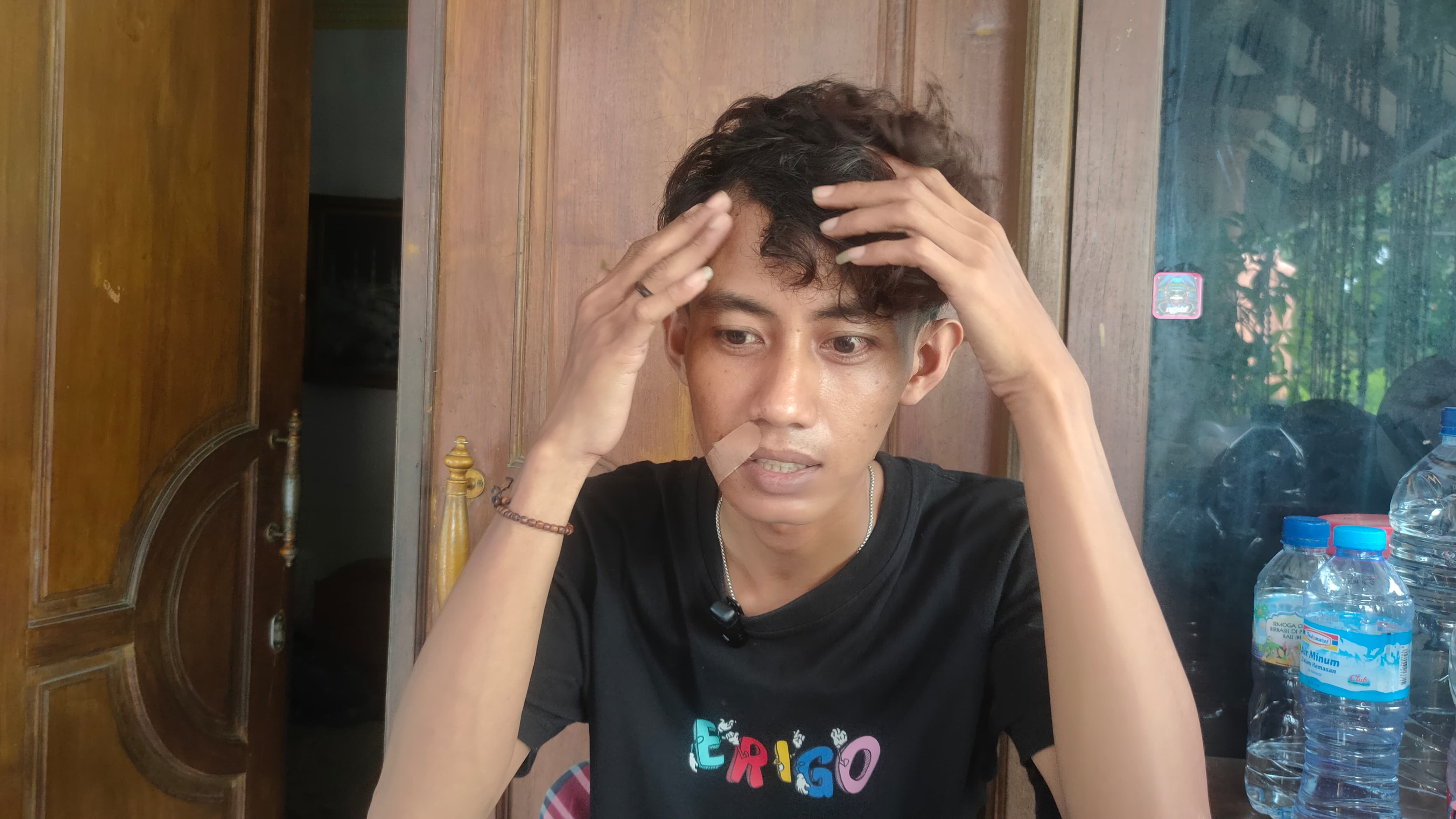 Karyawan Potong Rambut di Lidah Kulon Surabaya Dianiaya OTK, Bibir Robek