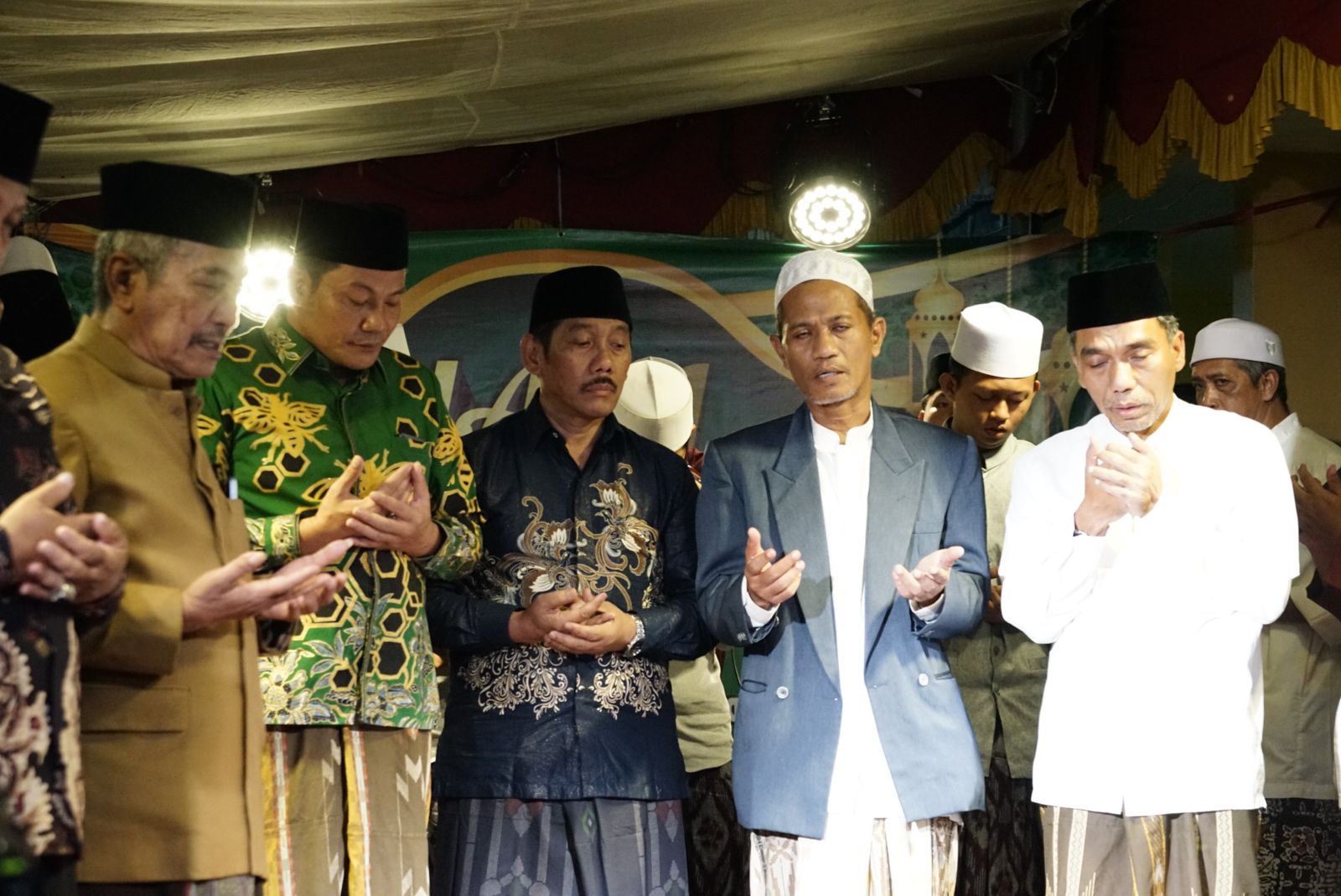 Hadiri Haul KH Sholeh Qosim, Wabup Mohon Doa Atasi Bencana Alam di Sidoarjo