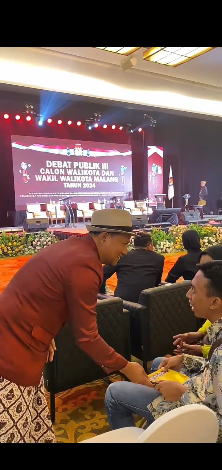 Sam HC Tekankan Kota Malang Inklusi, Temui Penyandang Disabilitas di Sela Debat Publik Pilkada