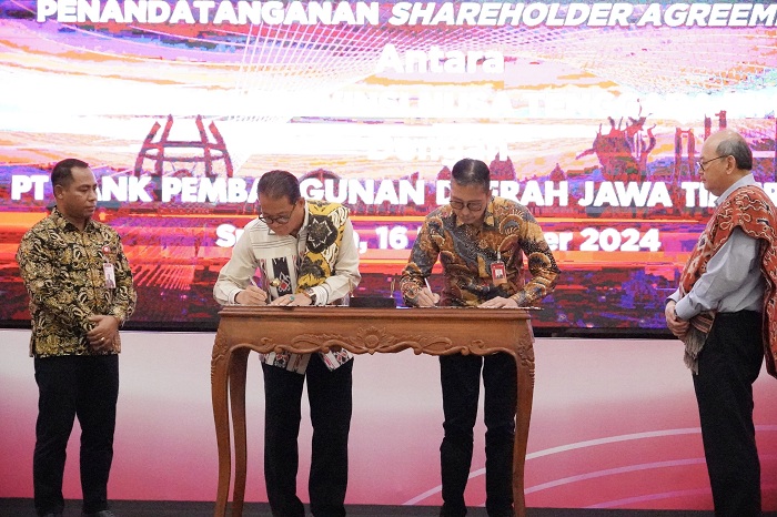 Sah Ber-KUB, Bank Jatim dan Bank NTT Teken SHA