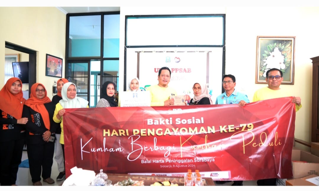 BHP Surabaya Berbagi Keceriaan di Hari Pengayoman