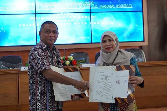 BPJS Kesehatan Kediri dan Kejari Kota Kediri Perkuat Kepatuhan Badan Usaha Program JKN