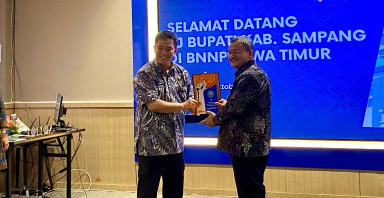 Sinergi PJ Bupati Sampang dan BNNP Jatim: Optimalkan Potensi Daerah untuk Pemberantasan Narkoba