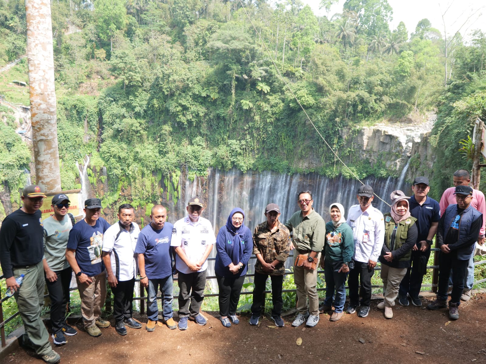 Grojokan Sewu Pronojiwo Tawarkan Panorama Eksotika Wisata Alam