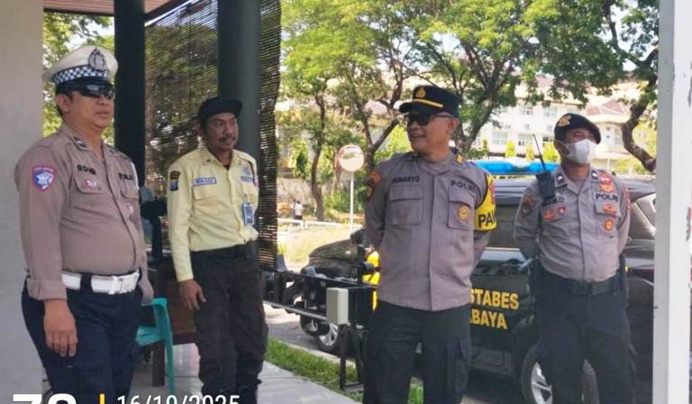 Polsek Lakarsantri Intensifkan Patroli Presisi, Sikat Ancaman 3 Cepu di Cluster Kingstone Citraland Surabaya