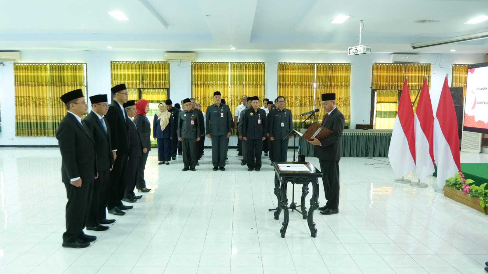 5 Pejabat Dilantik, Ini Pesan Sekda Lumajang