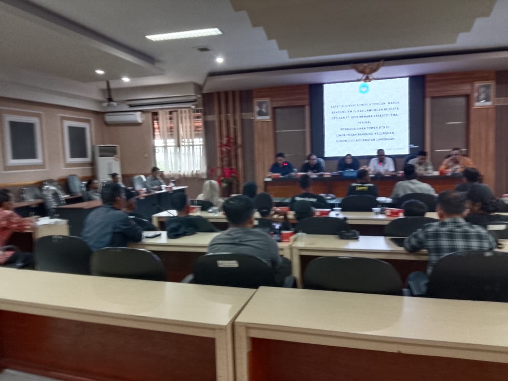 Polemik Tower BTS Tak Kunjung Selesai, DPRD Lamongan Beri Warning Keras