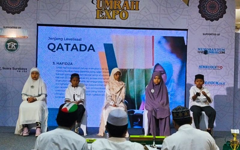 Lomba Tahfidz Warnai Event Memorandum Haji dan Umrah di Royal Plaza Surabaya