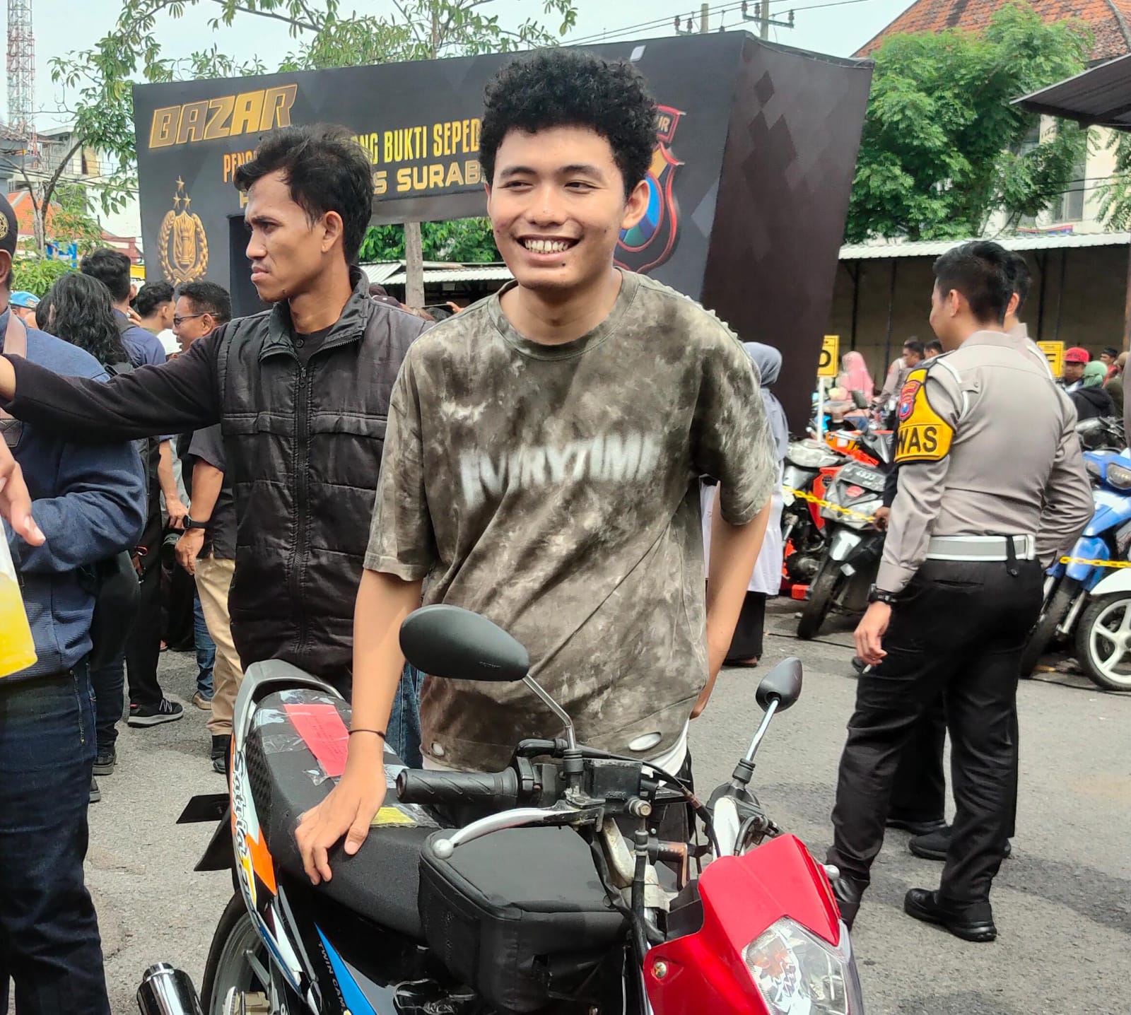 Motor Pemuda Surabaya Dikembalikan Lewat Bazar Ranmor, Ditemukan di Grobogan