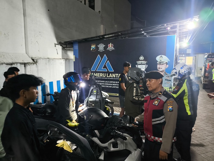 14 Motor Terjaring Razia Polisi di Pelabuhan Pasuruan