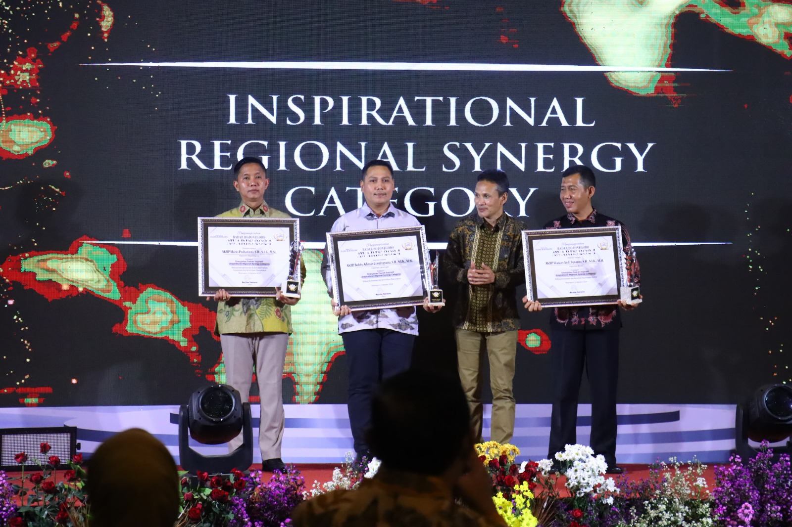 Kapolres Bojonegoro Raih Penghargaan Kategori Sinergitas Daerah Inspiratif