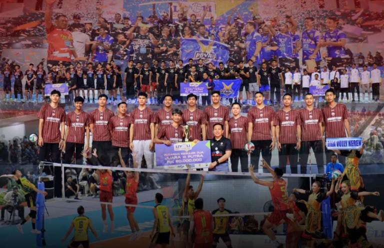 Berjalan Lancar, Kapolres Bojonegoro Serahkan Piala ke Juara Livoli Divisi Utama 2025
