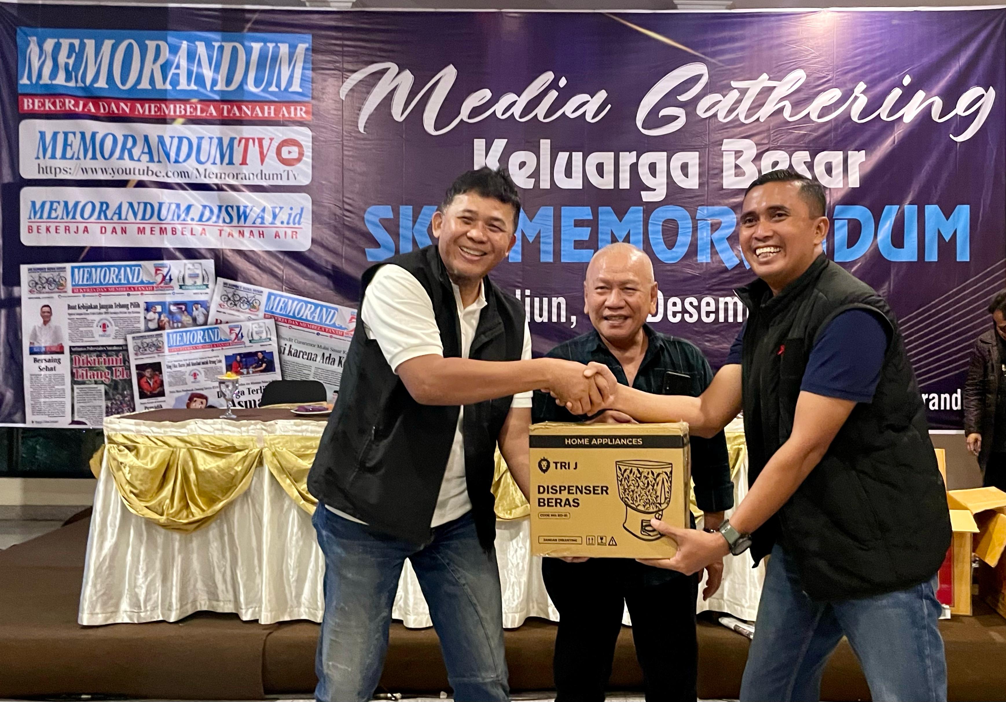 Media Gathering Keluarga Besar SKH Memorandum Ajang Kekompakan dan Lebih Solid