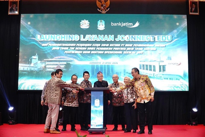 Bank Jatim Luncurkan JConnect Edu Dukung Transformasi Digital Dunia Pendidikan di Jawa Timur