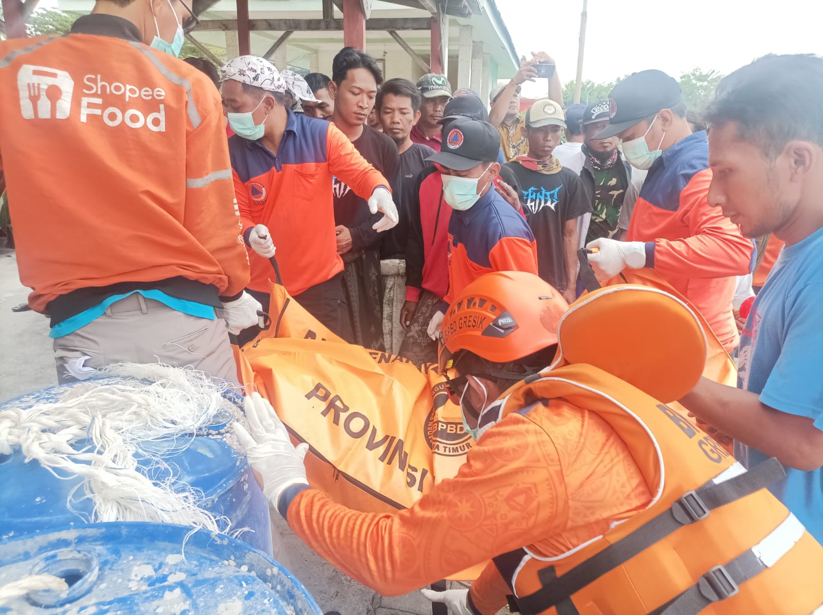 Pulang Melaut, Nelayan Ujungpangkah Tewas Tenggelam, 1 Kritis