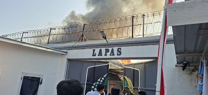 Lapas Kelas IIB Ngawi Terbakar, Api Berasal dari Aula dan Gudang Alat Musik