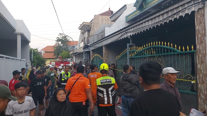 Ditinggal Takziah, Dua Bocah Tewas dalam Kebakaran Rumah di Simorejo Surabaya