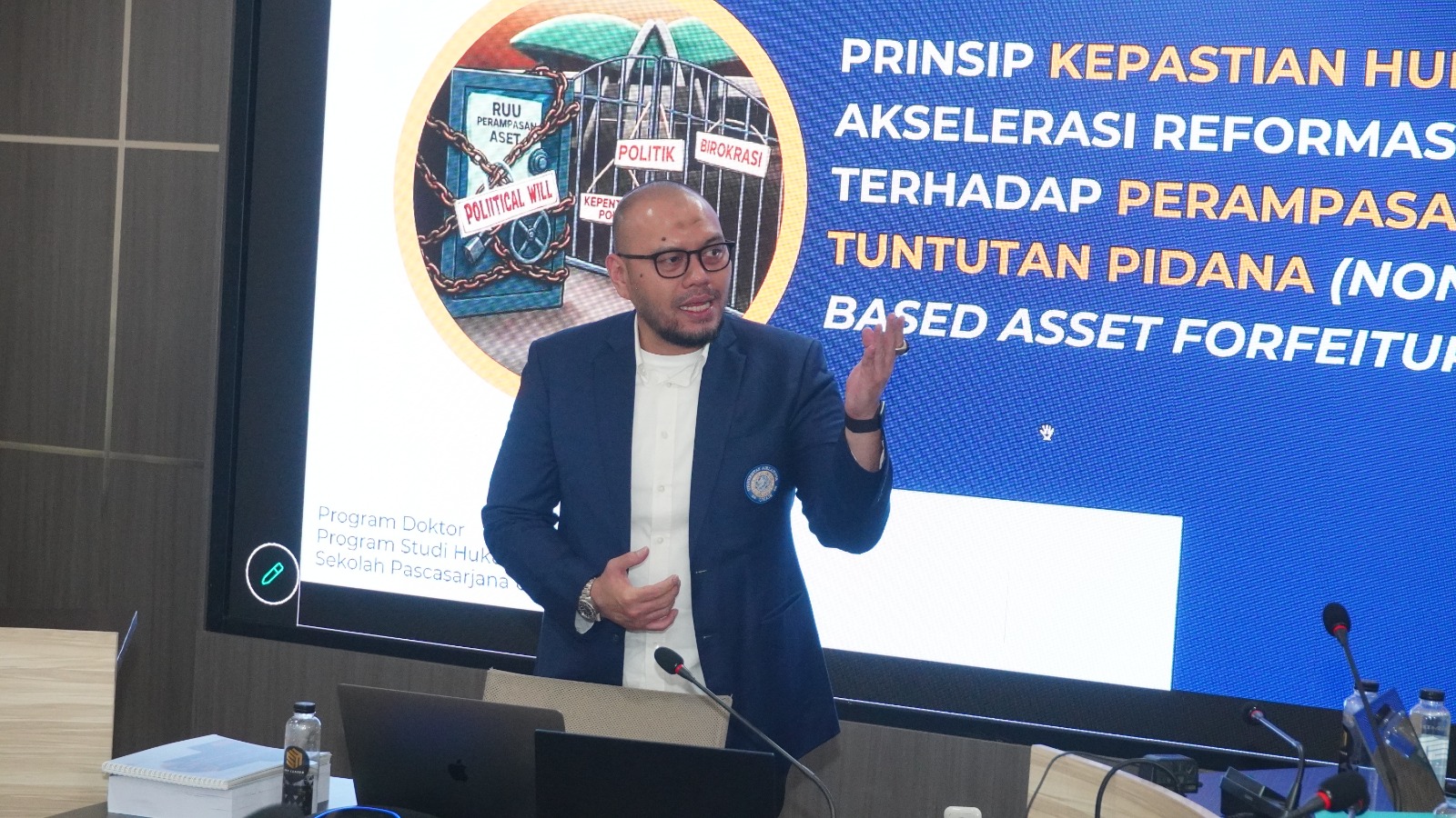 Gagasan Baru Reformasi Hukum, Hardjuno Usulkan Perampasan Aset Jadi Rezim Tersendiri