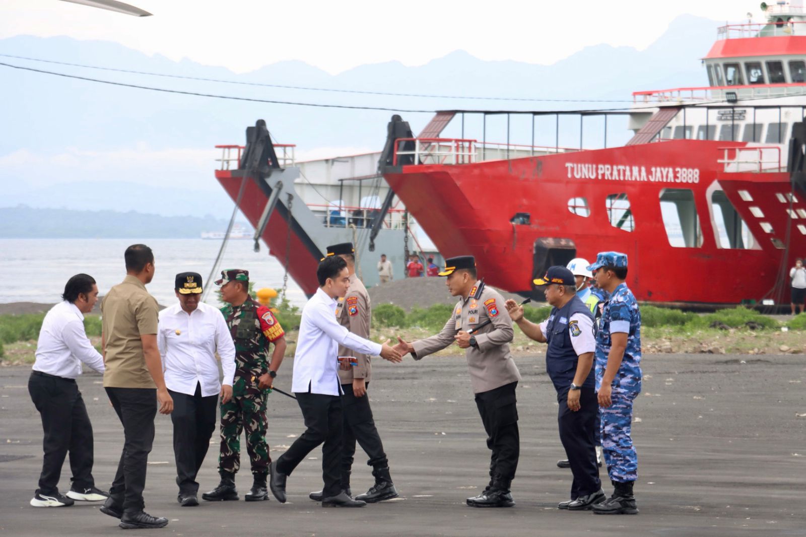 Polresta Banyuwangi Siagakan Personil Pengamanan Kunker Wapres Gibran
