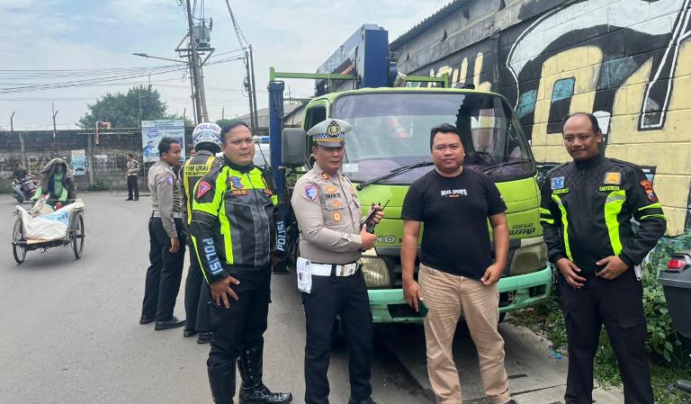 Hanya Satu Jam, Truk Curian Asal Mojokerto Terlacak di Semampir Surabaya