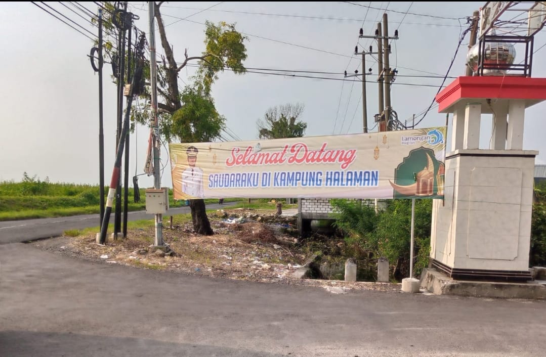 Janggal, Sapa Perantau Pulang Kampung, Foto Dinas Bupati Lamongan Tanpa Wabup