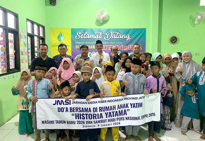 Awali Tahun dan Sambut HPN 2026, JMSI Jatim Gelar Doa Bersama