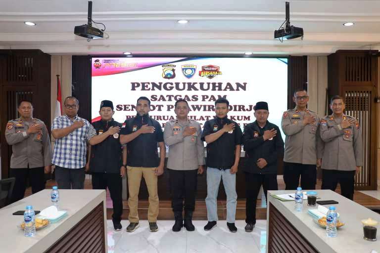 Polres Pelabuhan Tanjung Perak Bentuk Satgas Sentot Prawirodirdjo untuk Amankan Malam Satu Suro
