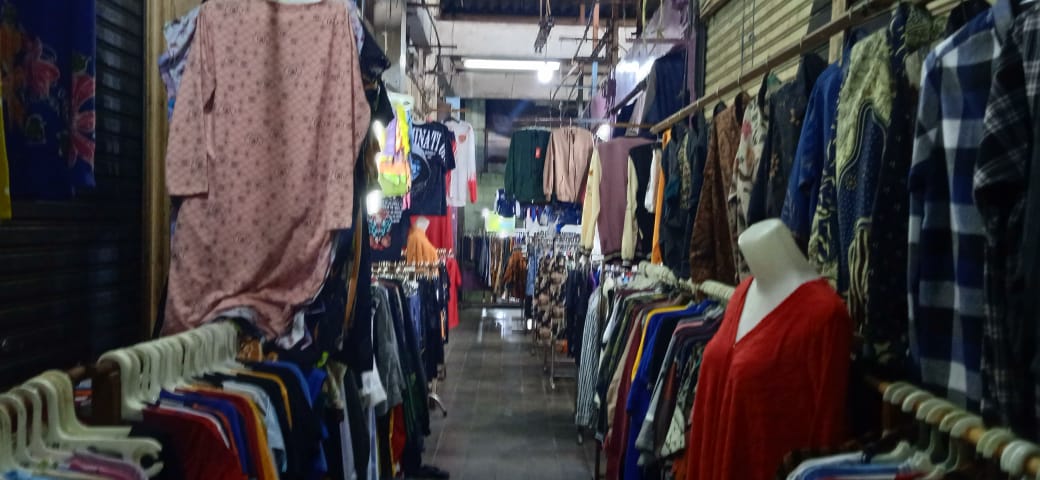 Kondisi Pasar Blauran Baru Surabaya : Sepi Pengunjung, Pedagang Menjerit