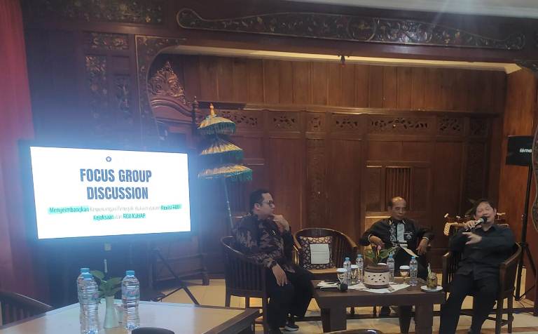 FGD Kewenangan APH, RUU KUHAP Harus Proporsional dan Seimbang