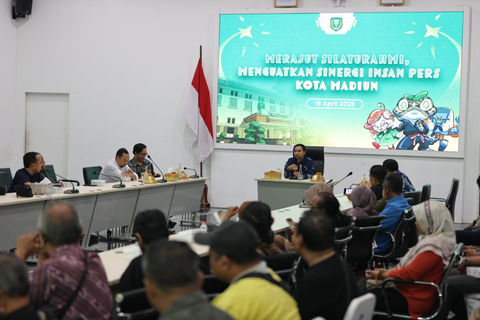 Pemkot Madiun Ajak Insan Pers Perkuat Sinergi dan Kawal Pembangunan Daerah