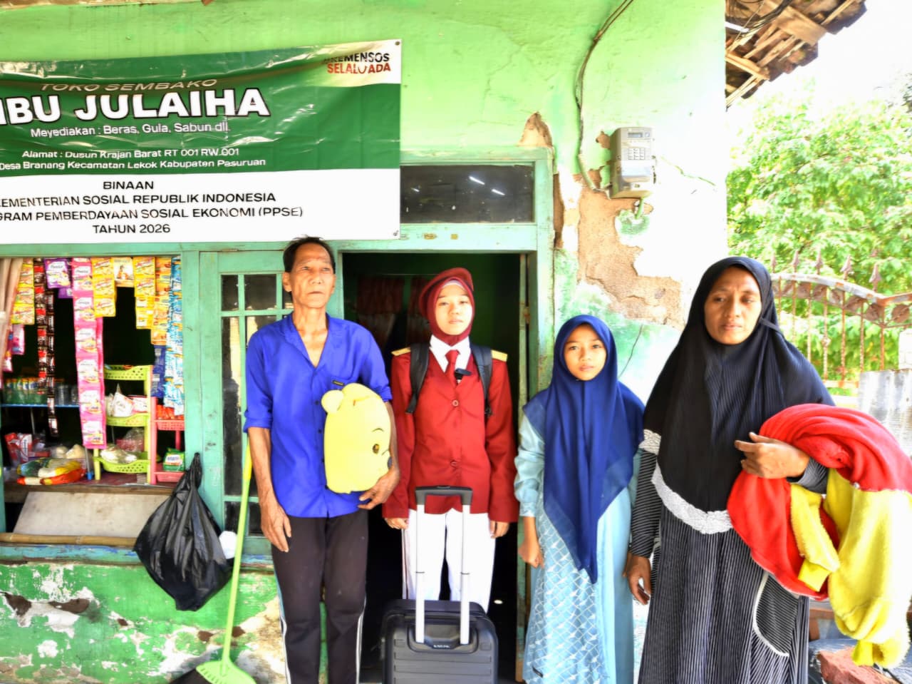 Saat Liburan, Siswa SRT 3 Pasuruan Ajari Siswa Belajar Mengaji di Kampung