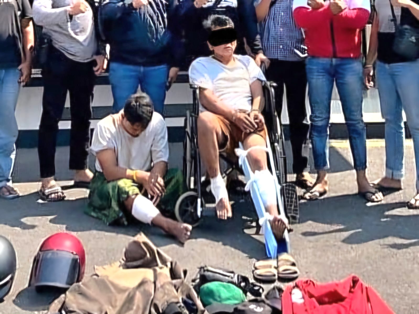 Residivis Curanmor Didor, Dikeler ke 9 TKP Hendak Melarikan Diri