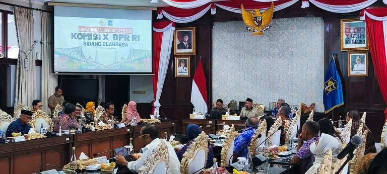 Kunker Komisi X DPR RI di Pemkot Surabaya Bahas Perkembangan Atlet Nasional 