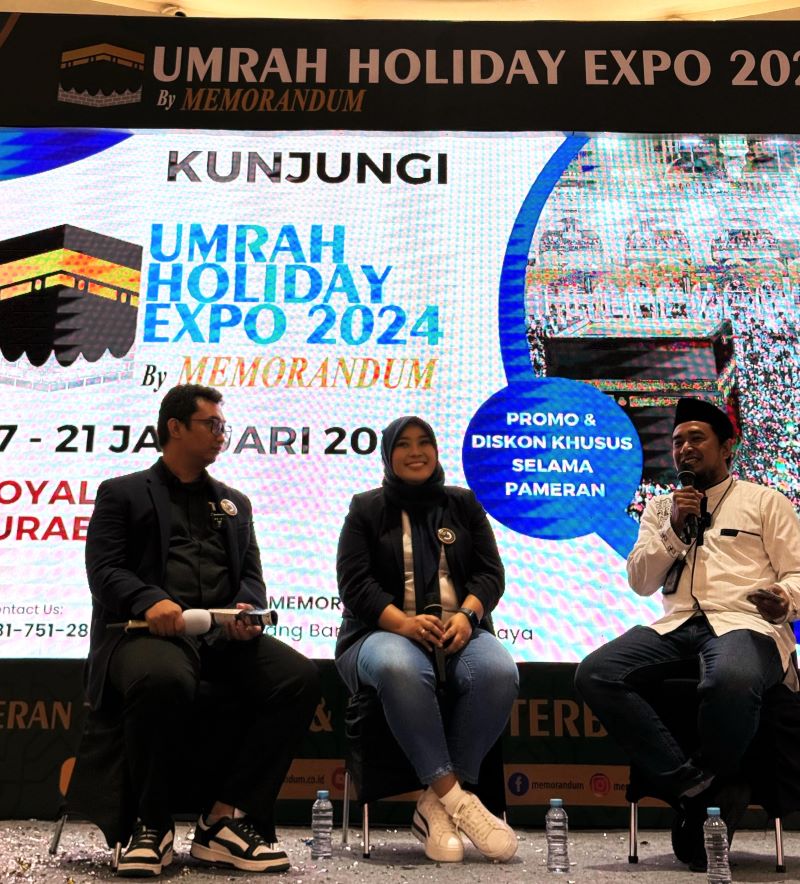 TOP Legal Hadir di Umrah Holiday Expo 2024:  Legalitas Tidak Bermasalah, Umrah pun Berkah