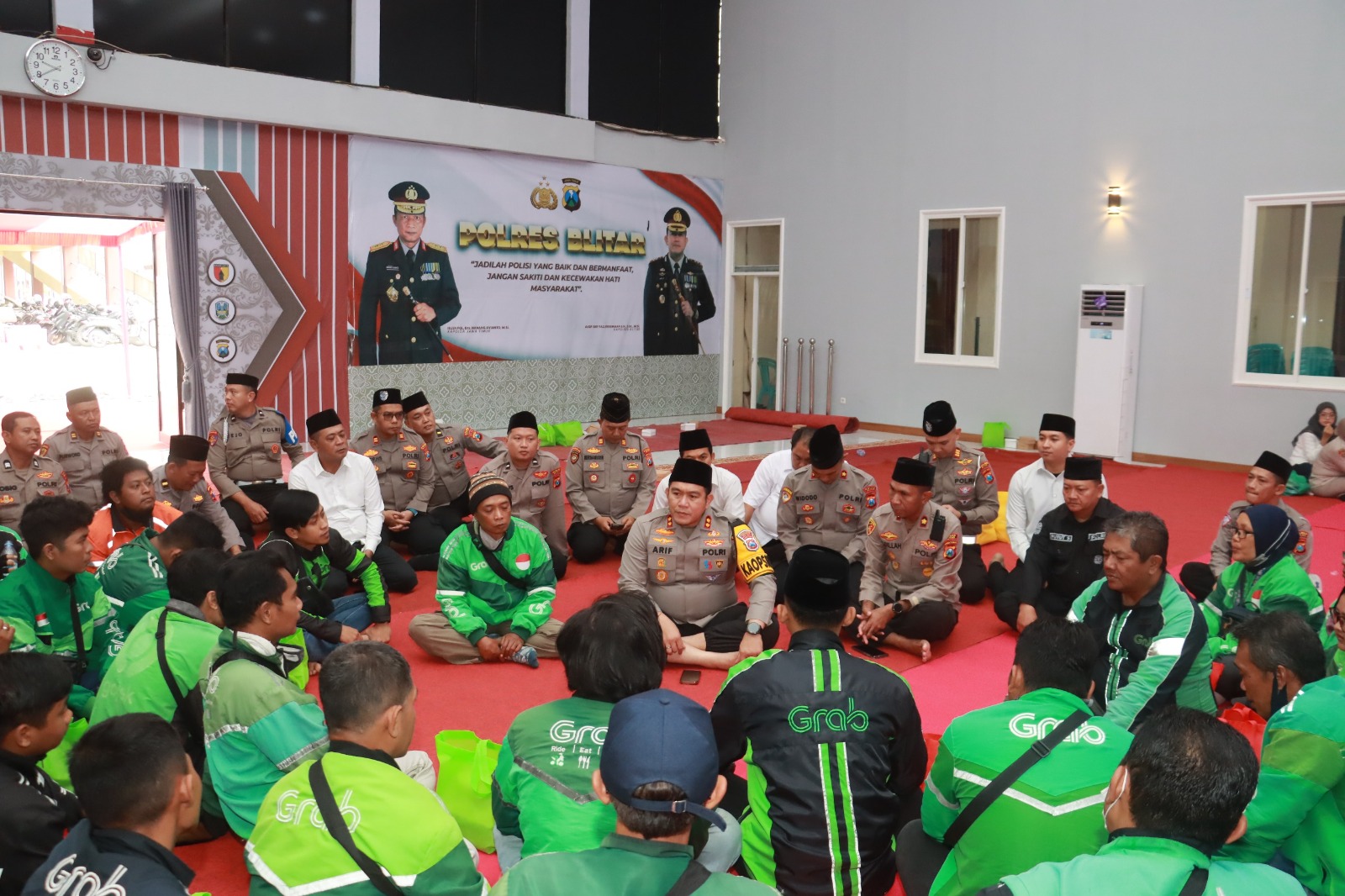 Polres Blitar Semarakkan Maulid Nabi, Jadikan Momentum Perkuat Iman dan Taqwa
