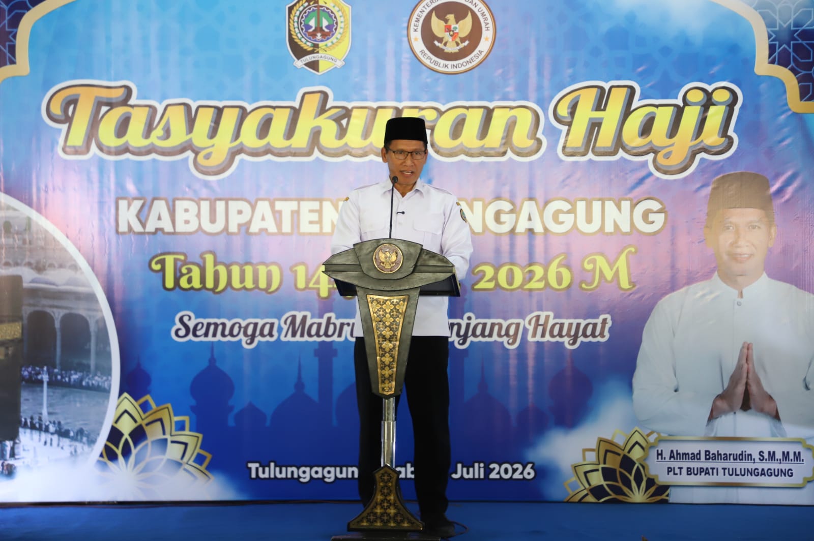 Sambut Kepulangan Jemaah Haji, Plt Bupati Tulungagung: Jadilah Teladan dan Penebar Kebaikan