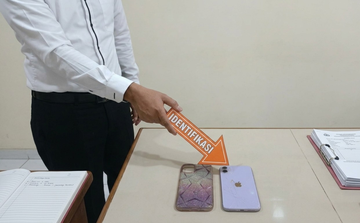 Warga Muharto Diamankan Polsek Pakis 30 Menit Setelah Curi Iphone