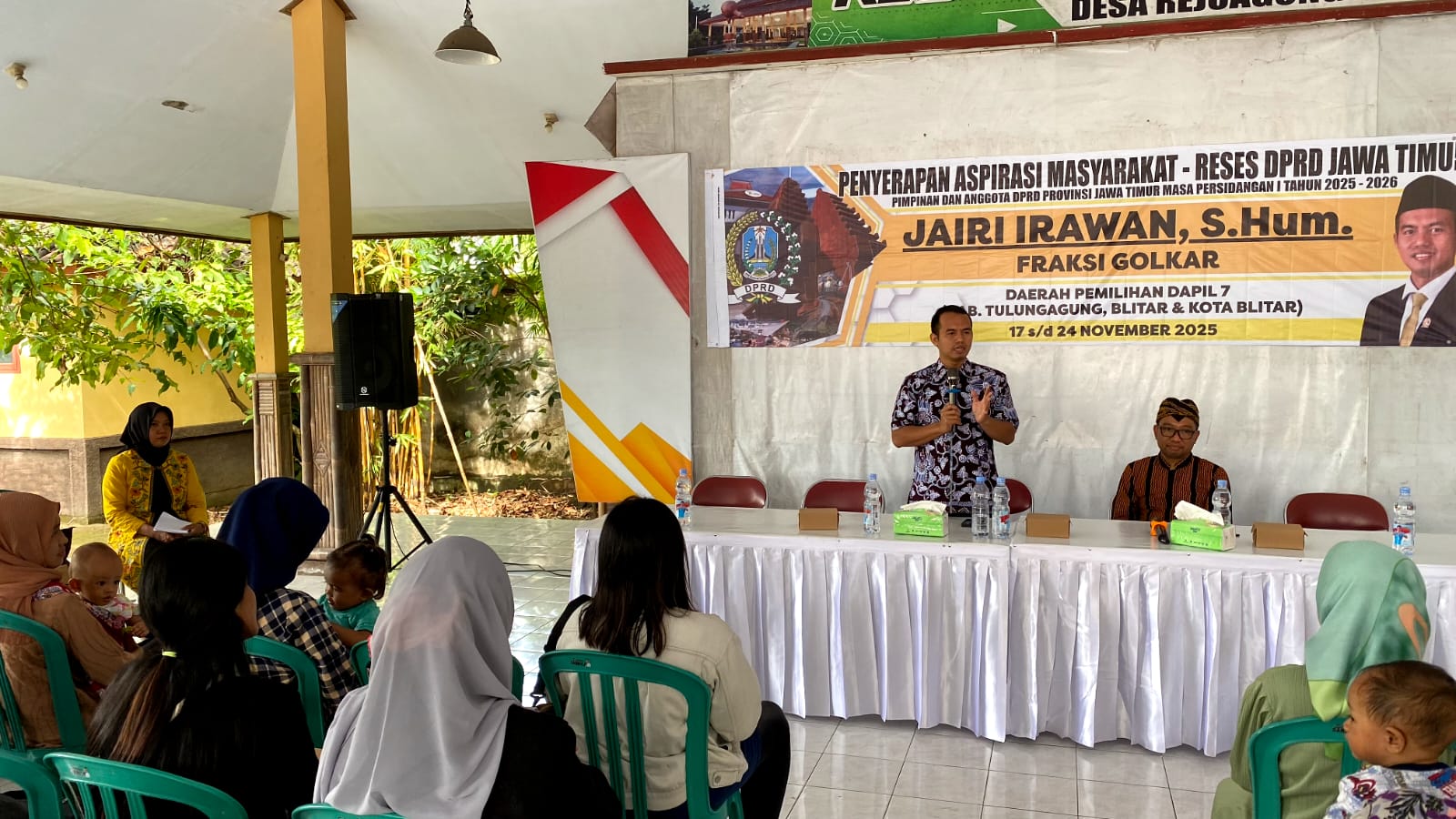 Isi Masa Reses, Jairi Irawan Sosialisasi MP-ASI untuk Kader Posyandu dan Masyarakat Tulungagung