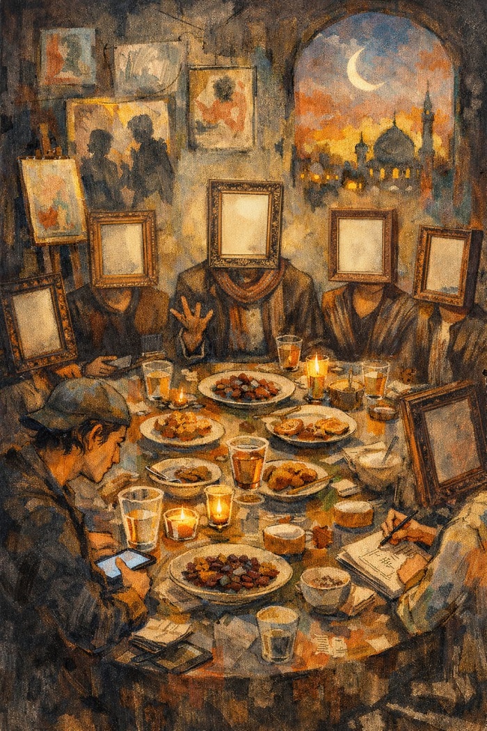 Bukber Komunitas Seni: Senior Tak Mau Usang, Junior Tak Mau Ketinggalan