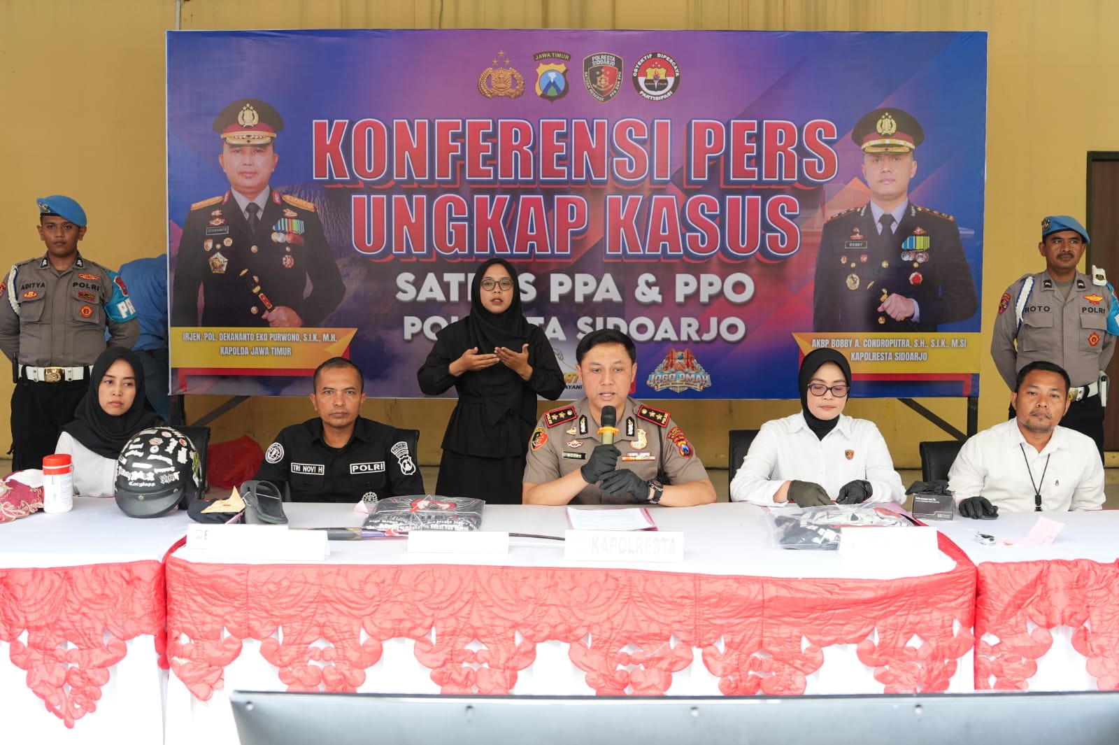 Buntut Sweeping di Buduran, Tiga Tersangka Penganiayaan Dibekuk Polresta Sidoarjo