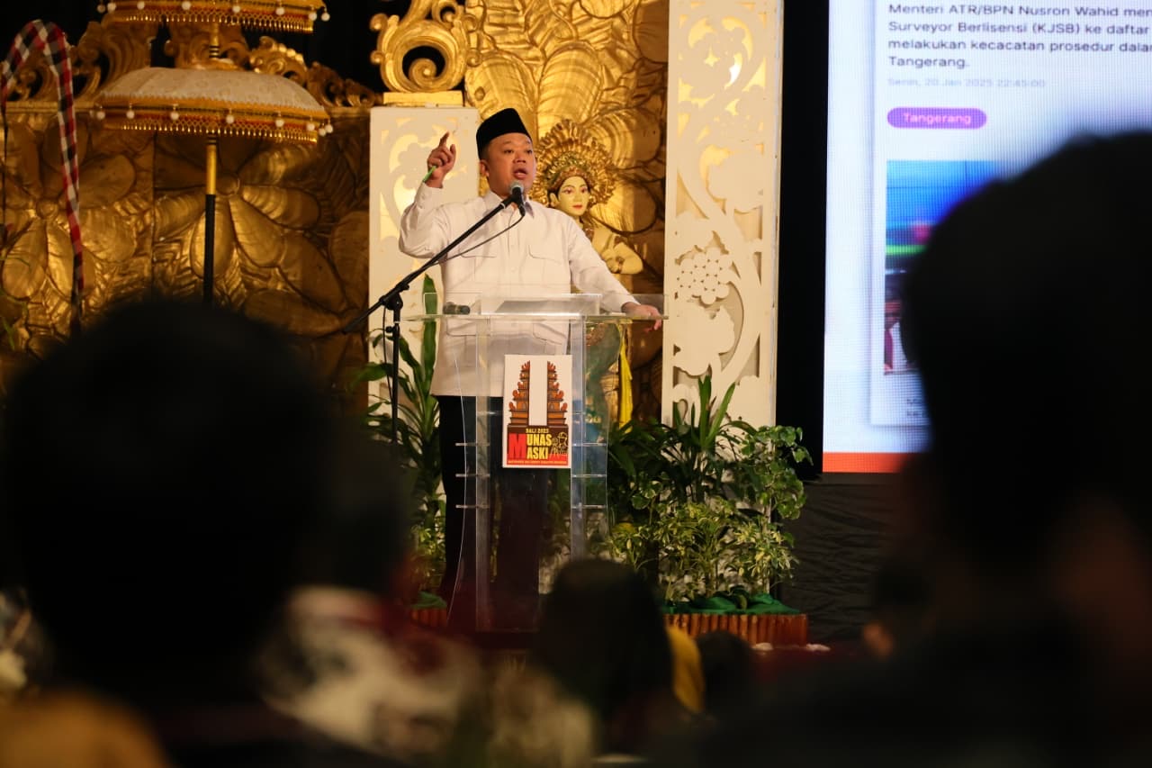 Tak Ingin Dimanfaatkan Mafia Tanah, Menteri Nusron Ingin MASKI Perkuat Integritas