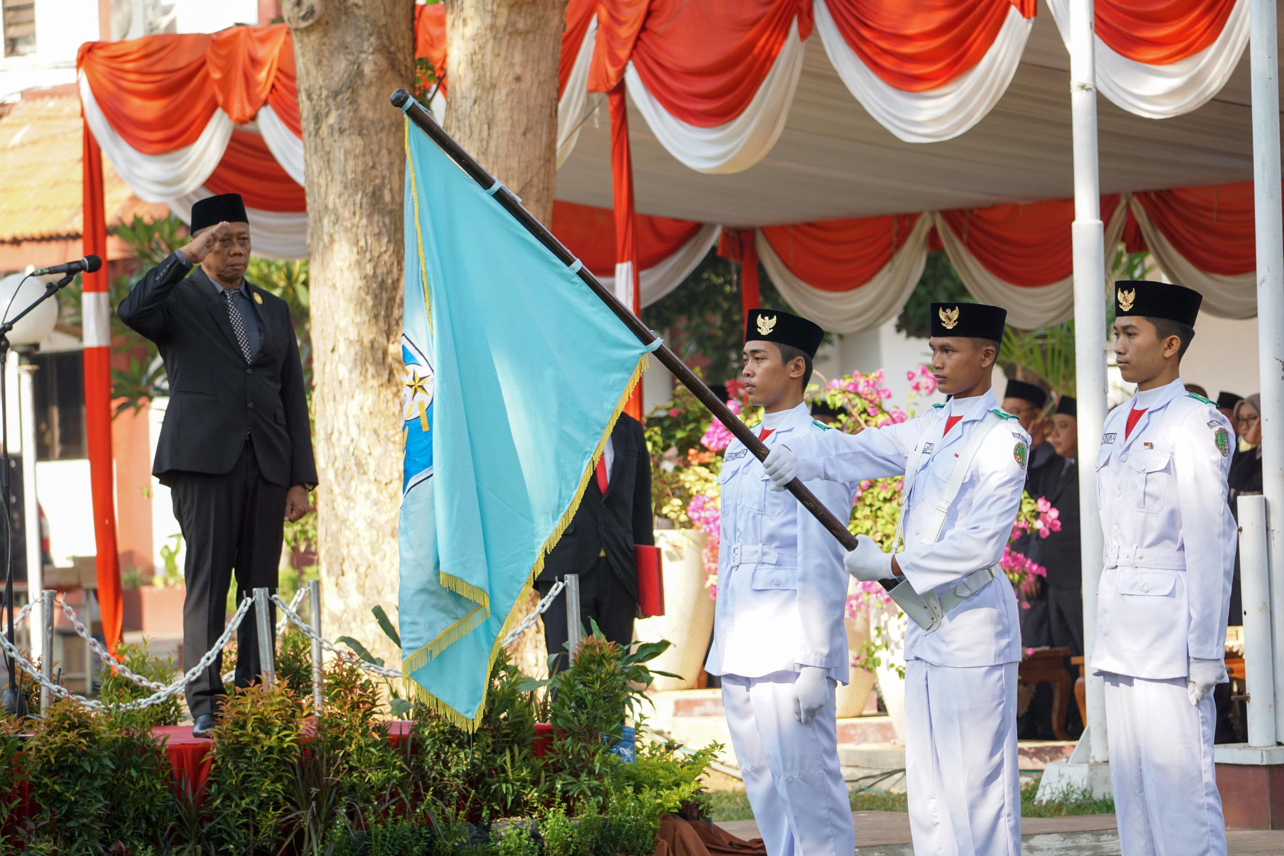 HUT ke-79 Provinsi Jawa Timur, Pemkot Pasuruan Gelar Upacara