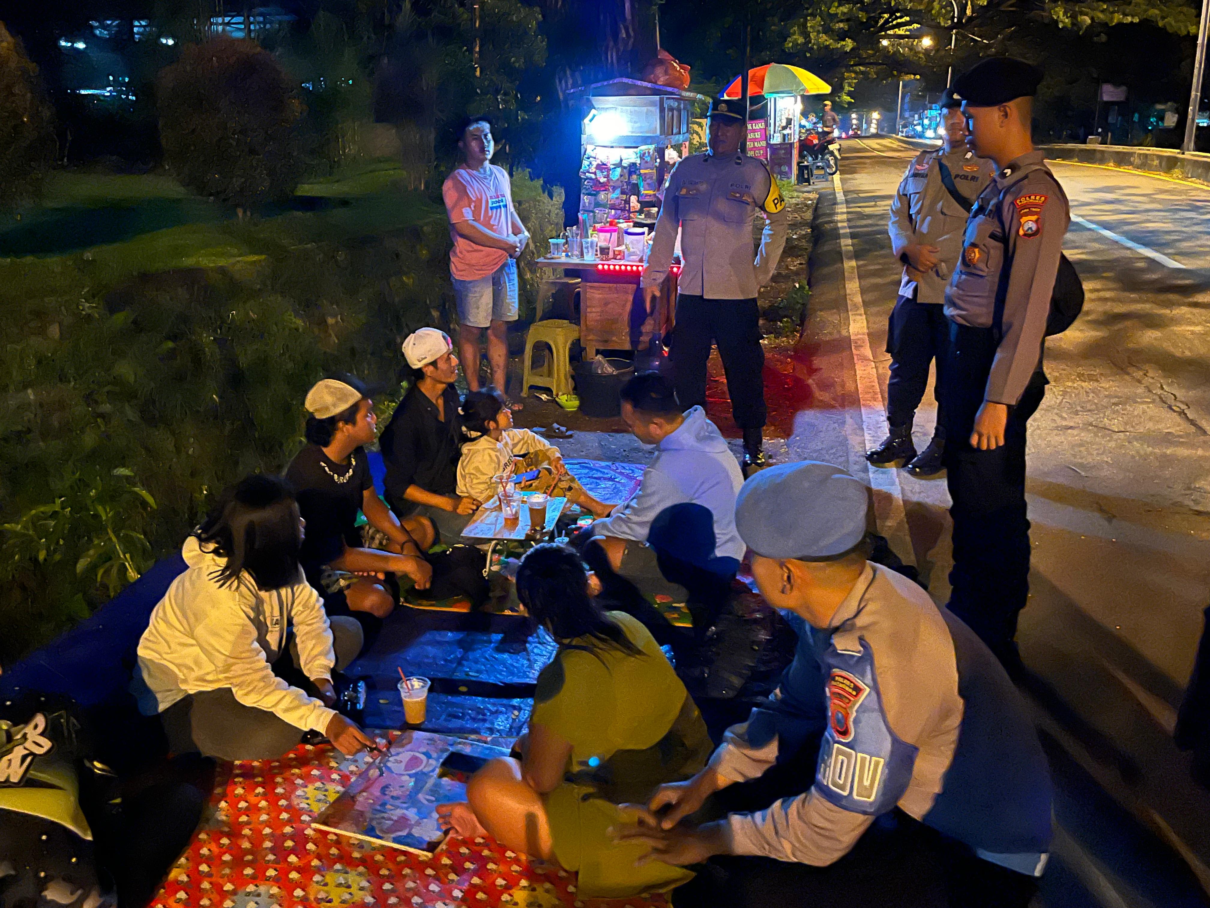 Patroli Malam untuk Antisipasi Balap Liar dan Geng Motor