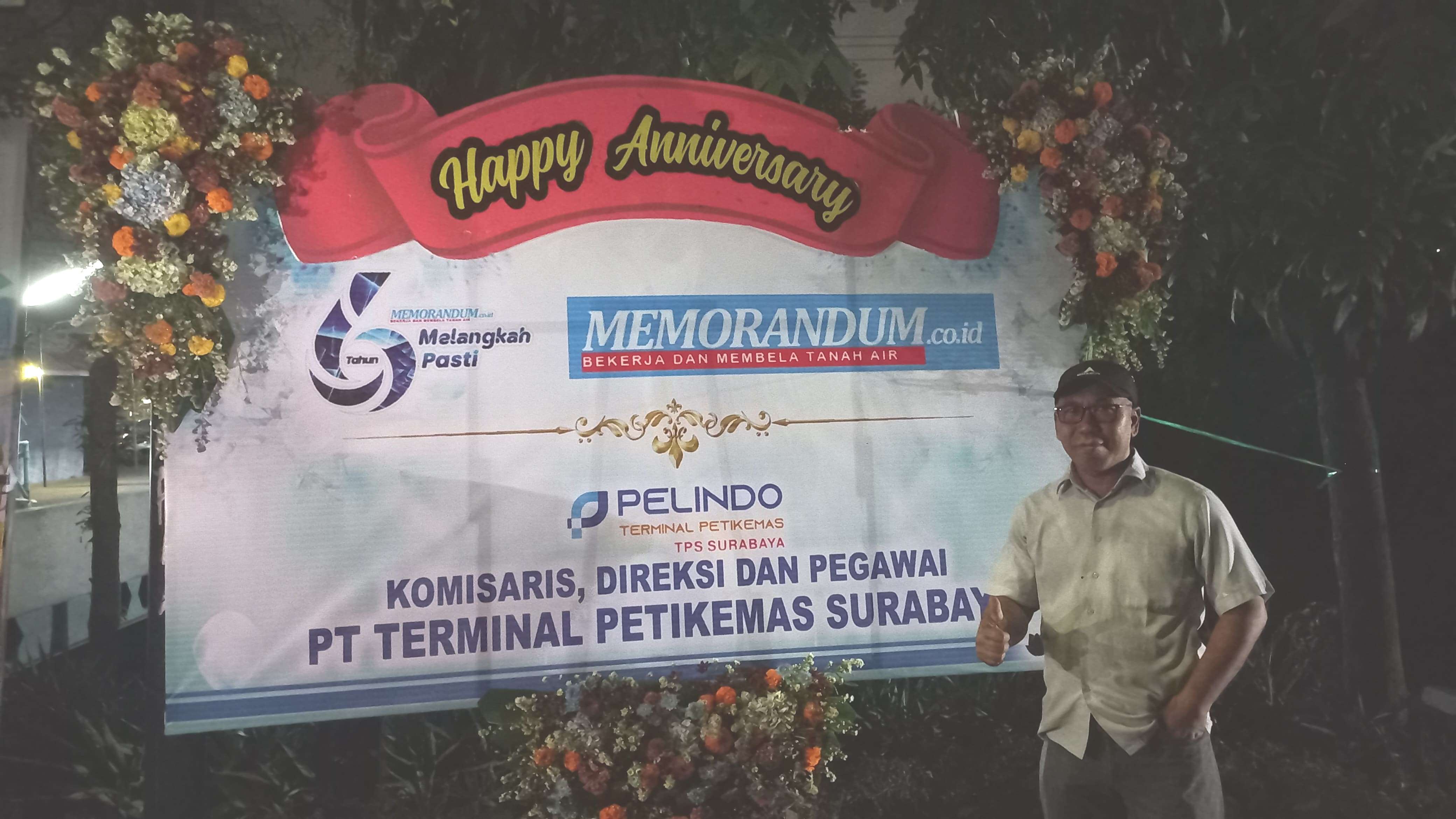 HUT Ke-6 Memorandum.co.id, Support dari PT Terminal Teluk Lamong Surabaya dan PT Terminal Petikemas Surabaya