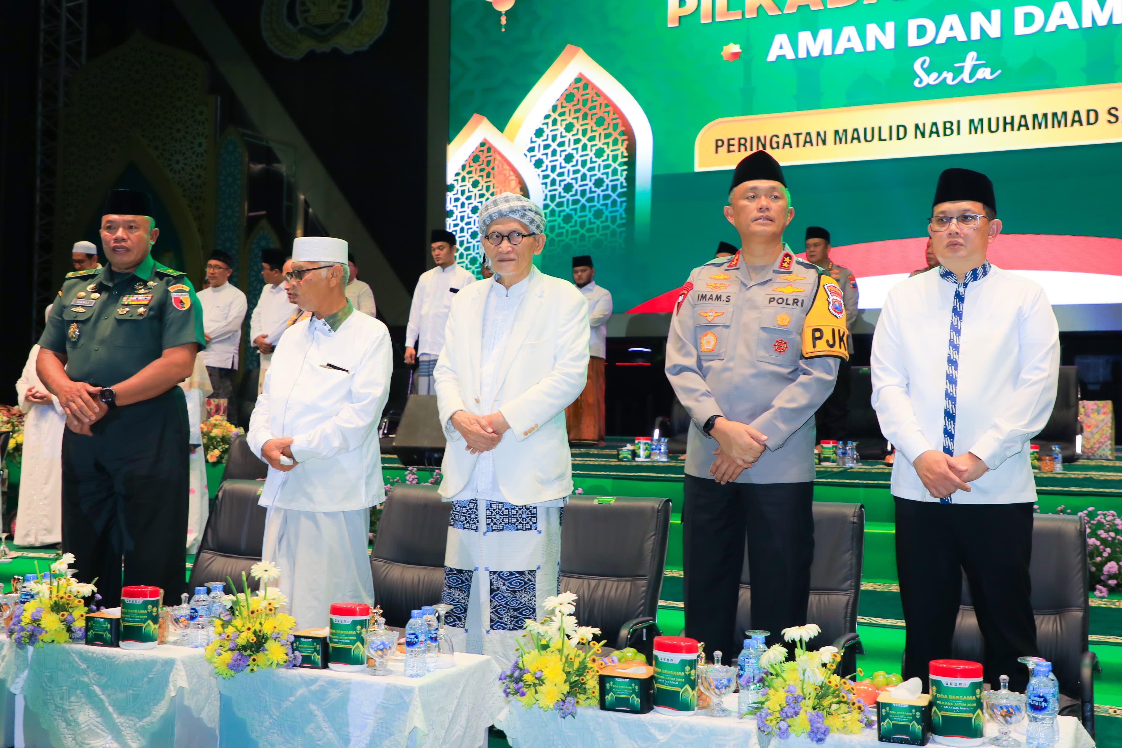 Pj Gubernur Jatim Ajak Forkopimda, Tokoh Agama, dan Elemen Masyarakat Jadi Garda Terdepan Wujudkan Kondusifita