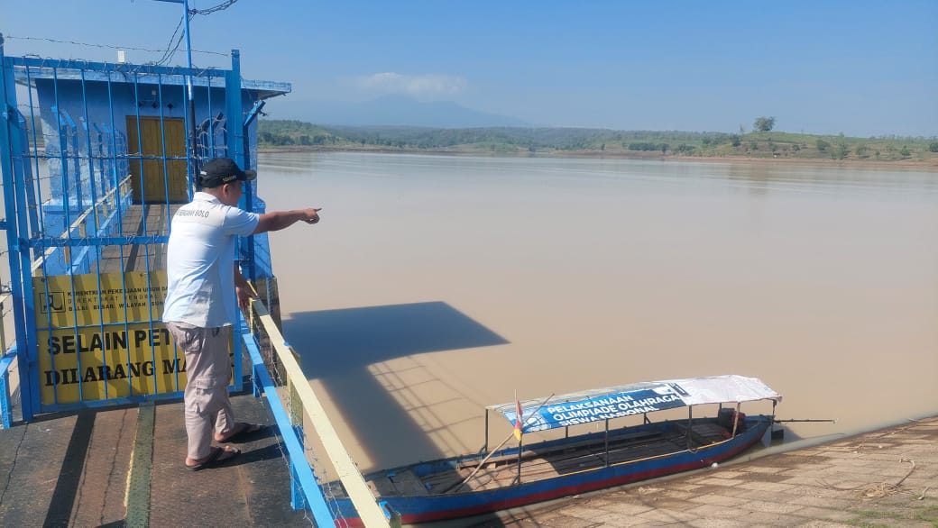 Waduk Dawuhan Madiun Menyusut 35%, Pasokan Air untuk Pertanian Tetap Aman hingga Akhir Kemarau