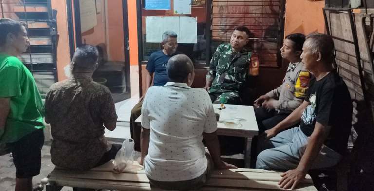 Polsek Tenggilis Mejoyo Ajak Tokoh Masyarakat Ciptakan Lingkungan Aman di Panjang Jiwo Surabaya