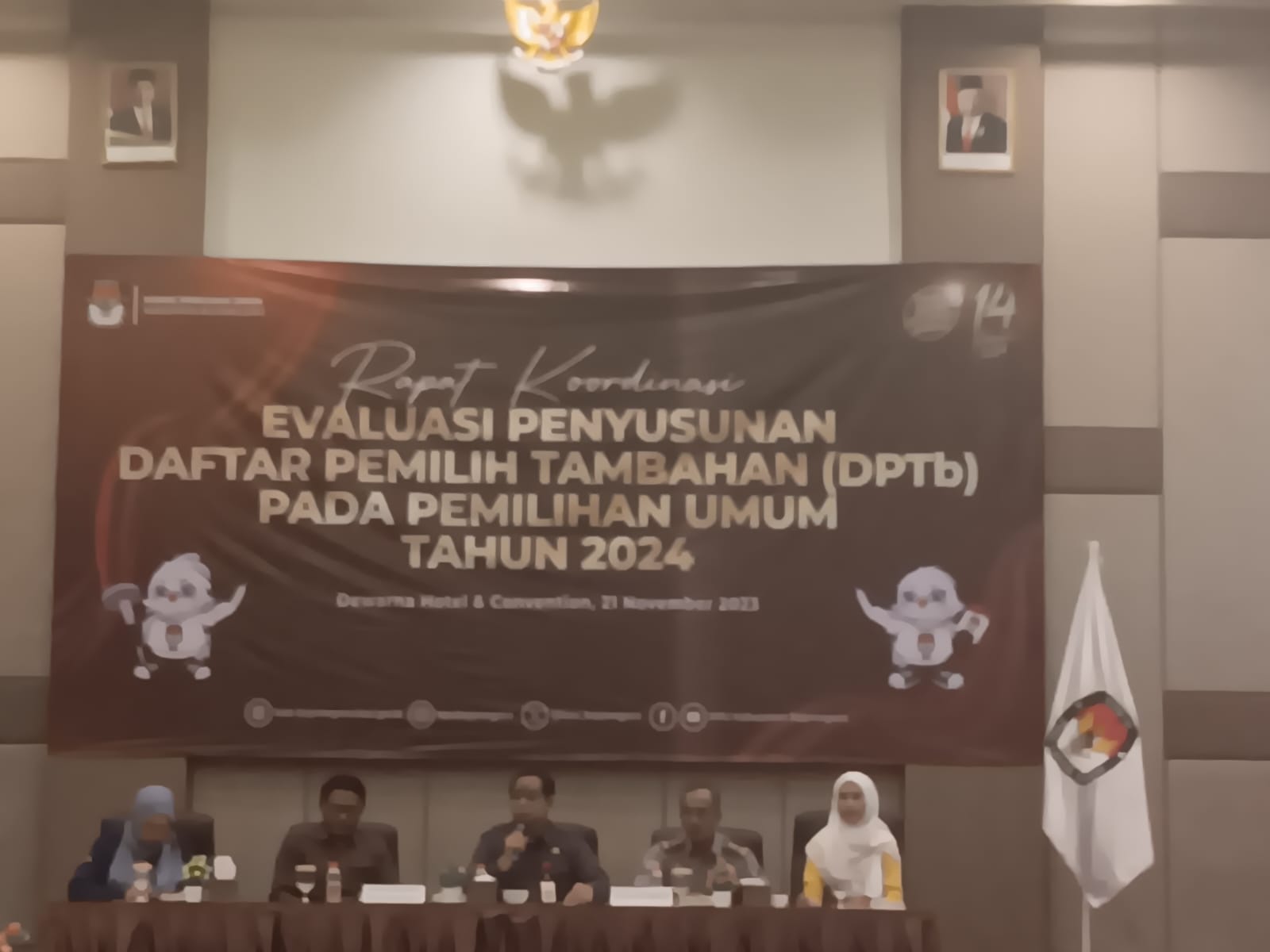 Pastikan Warga Tetap Terdaftar Jadi Pemilih, KPU Bojonegoro Galar Rakor Evaluasi DPTb