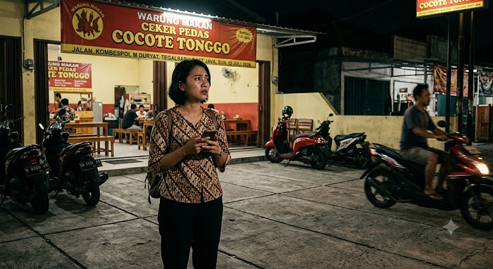  Diajak Makan Ceker Pedas, Scoopy Wanita Muda Dibawa Kabur Pacar
